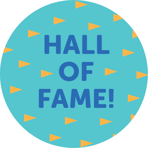 Hall of Fame Badge