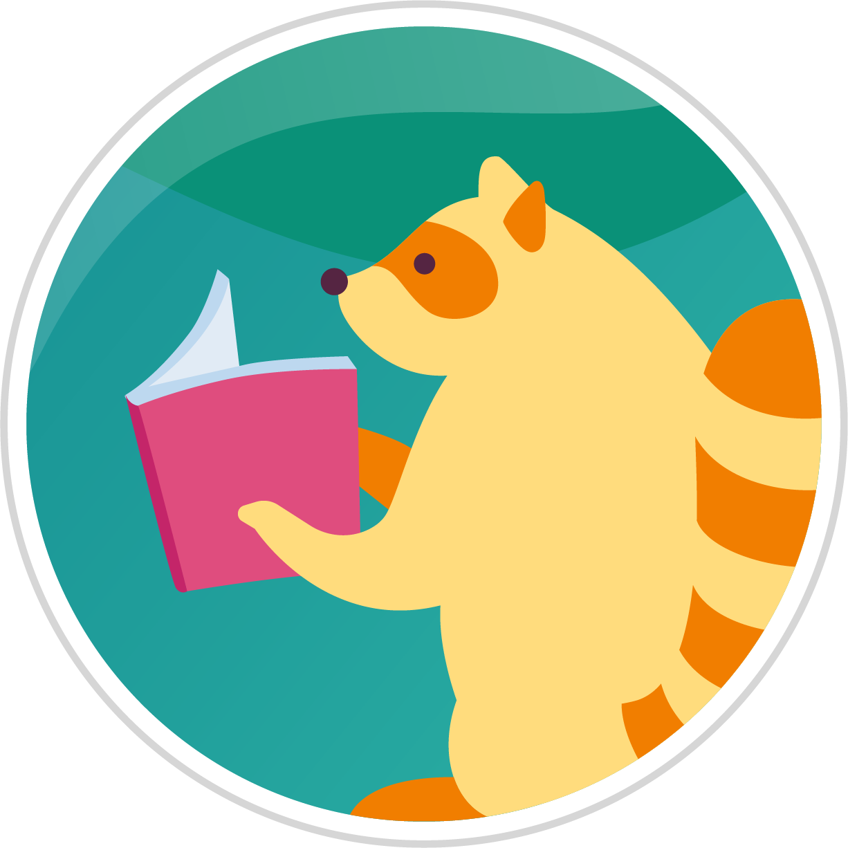 Raccoon Badge