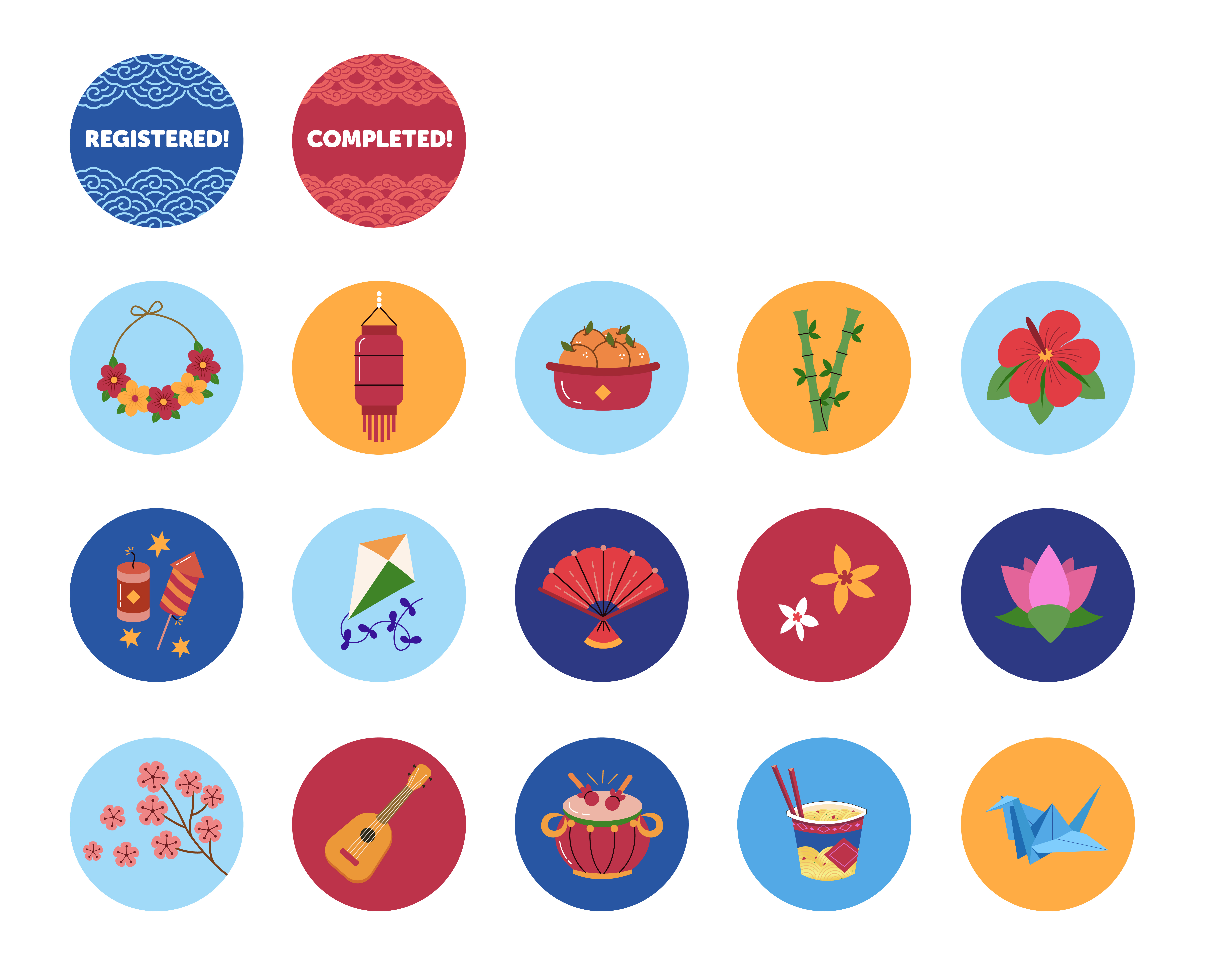 Preview of AANHPI 2026 Badges