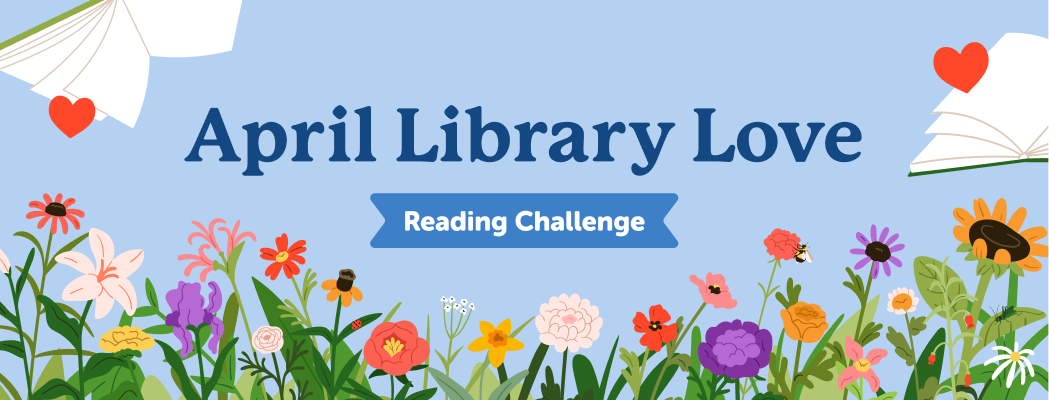 April Library Love 2027 Banner