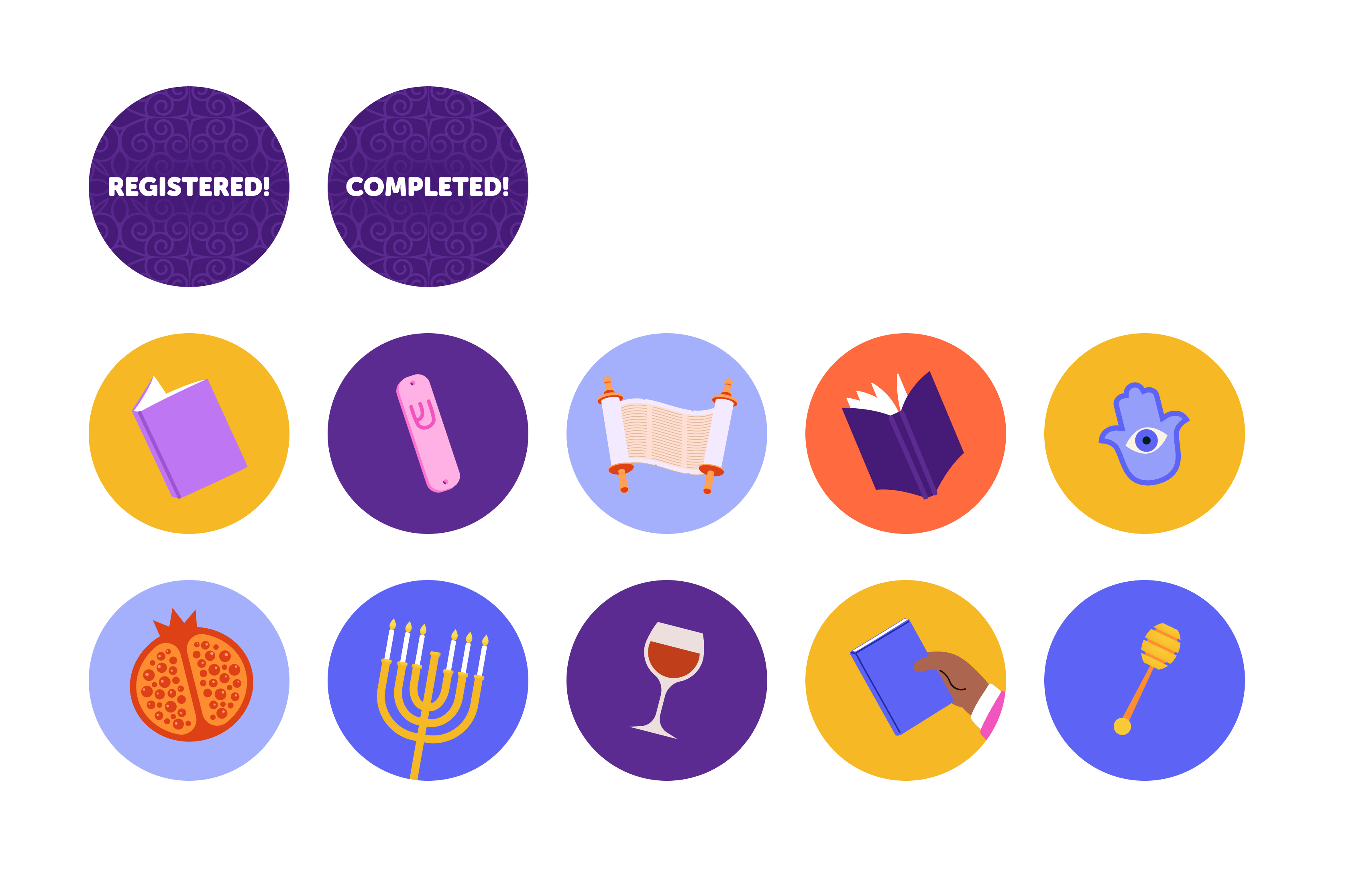 Preview of Jewish American Heritage Month 2026 Badges