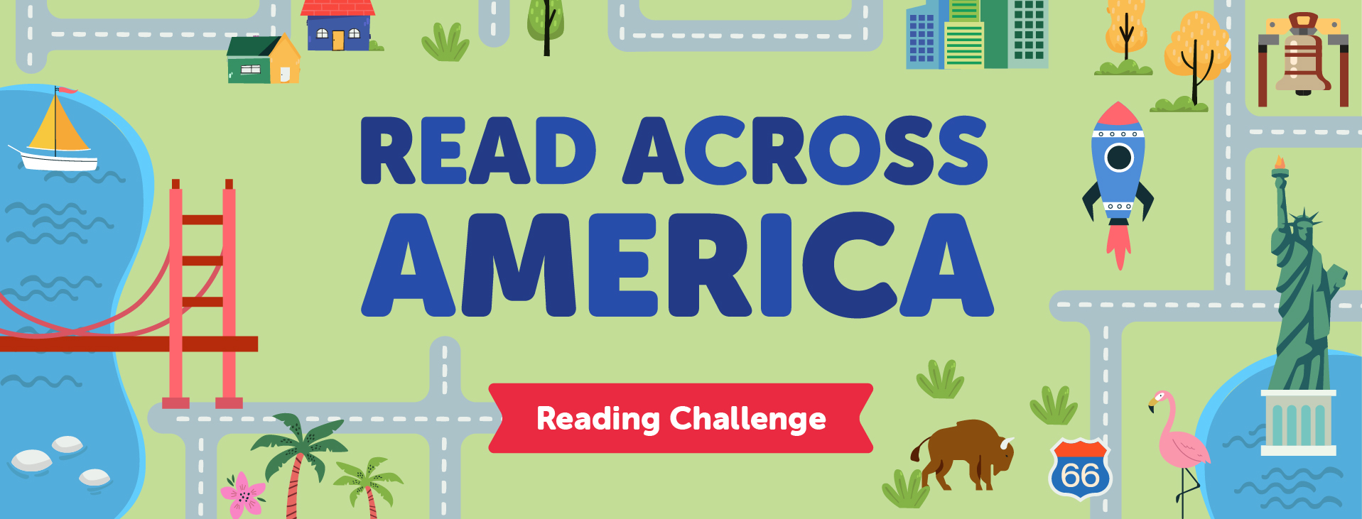 Read Across America 2026 School Banner