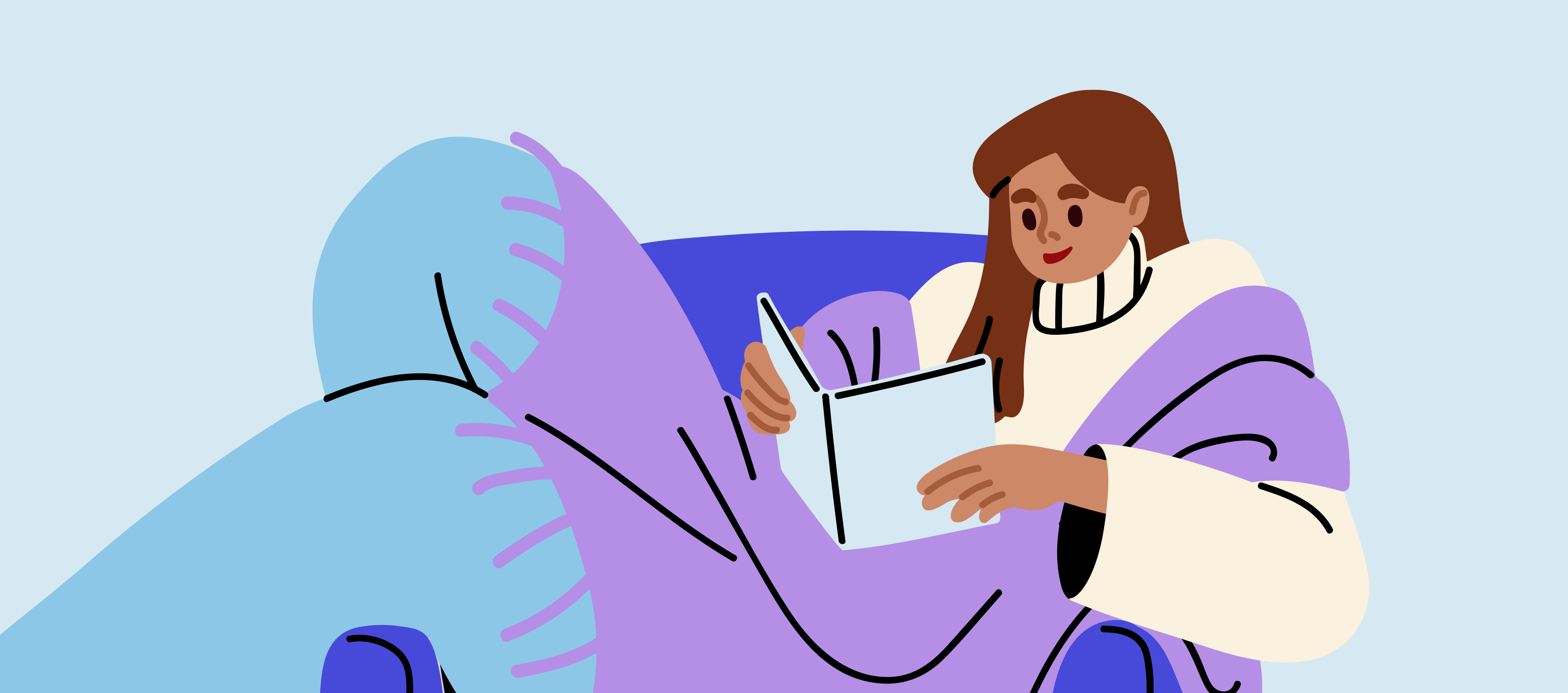 winter reading tips for students