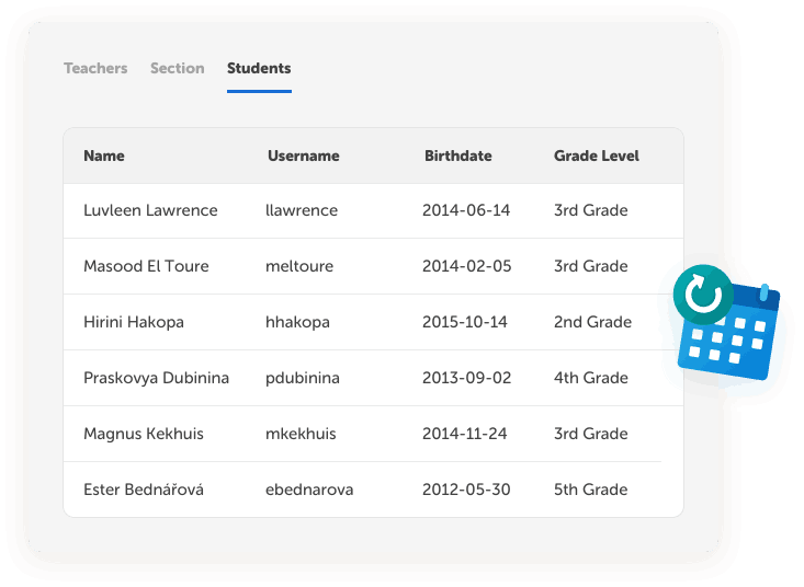 Import rosters from Clever and Classlink into Beanstack