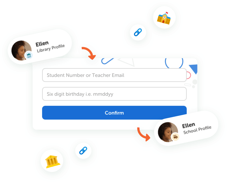 Beanstack tandem connection feature syncing student account at library and school