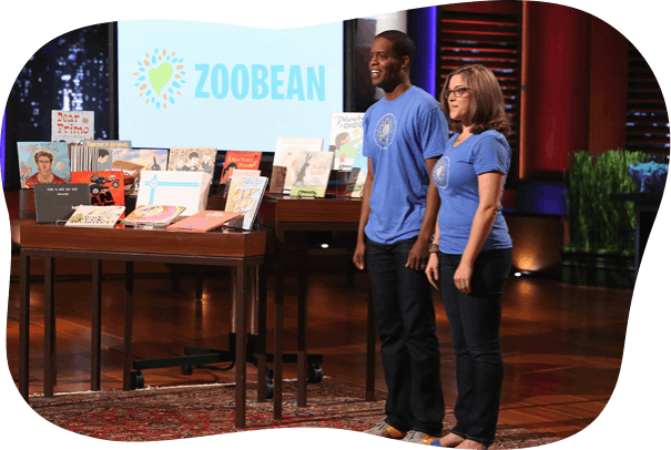 Felix Lloyd and Jordan Llyod Bookey on Shark Tank in 2014