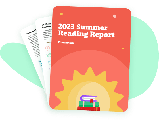 Beanstack 2021 summer reading report cover