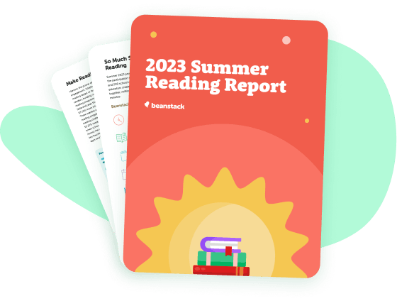 Beanstack 2021 summer reading report cover