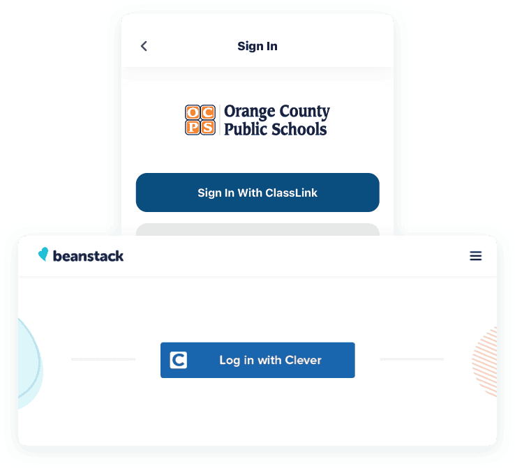 Clever and Classlink integration with Beanstack