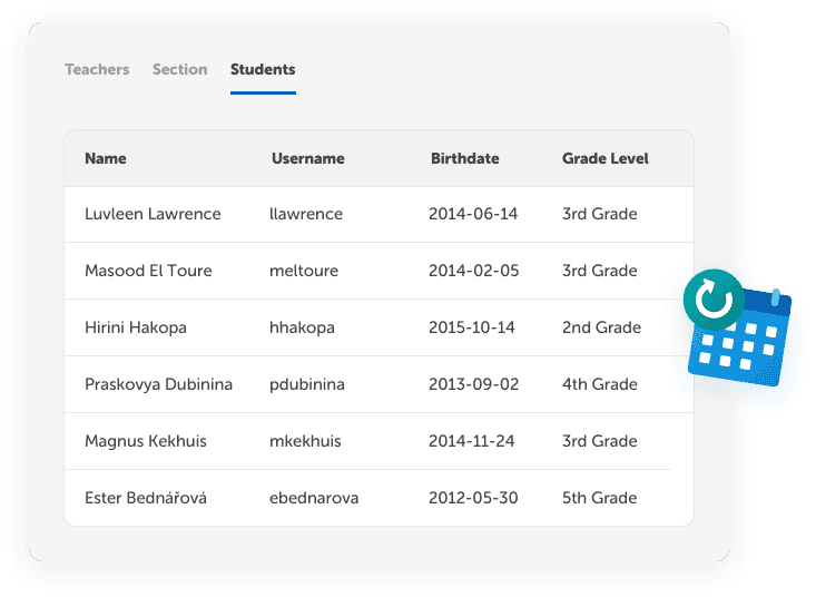Import rosters from Clever and Classlink into Beanstack