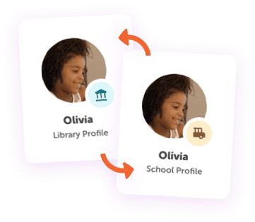 Reader account profile for both school and library account